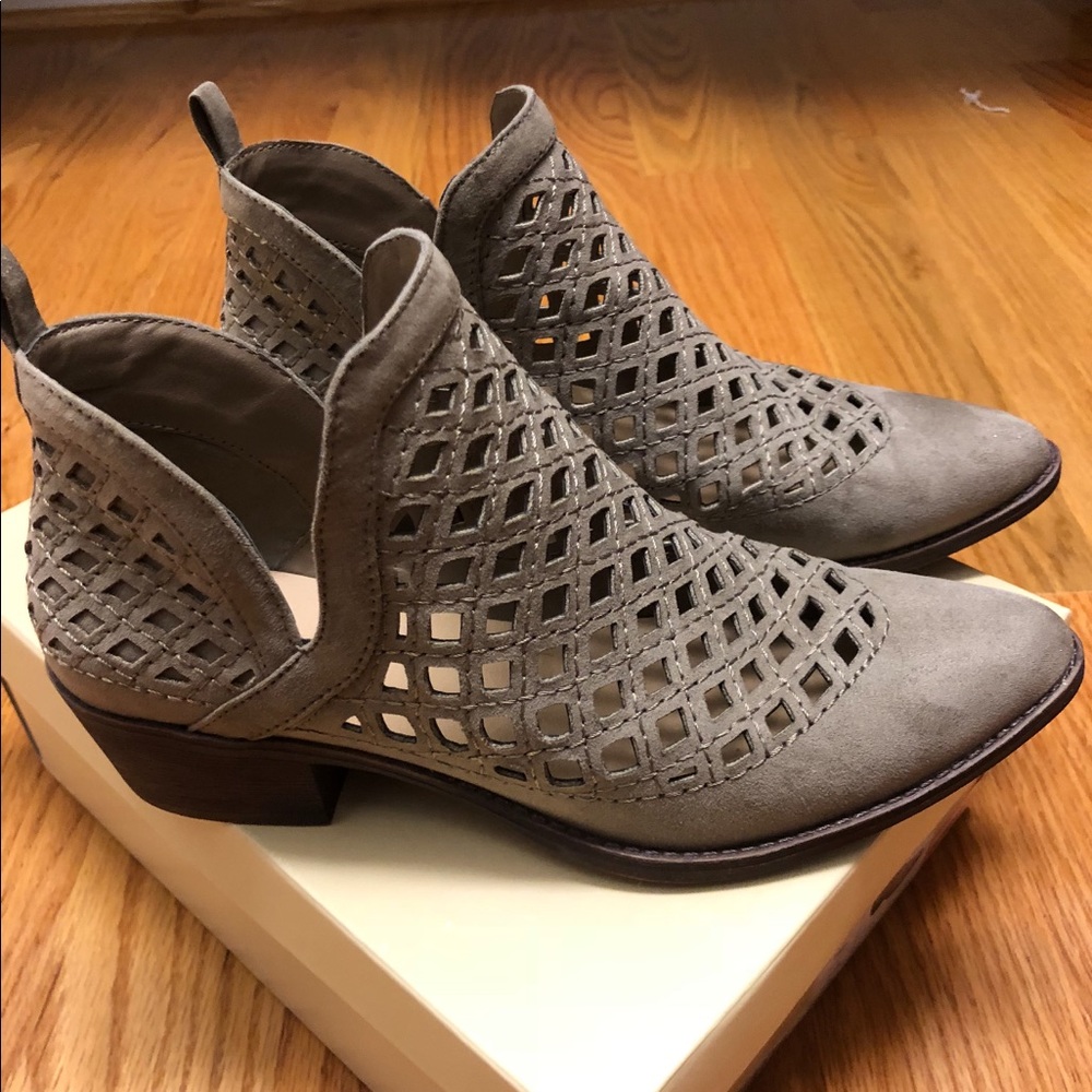 Taupe booties!